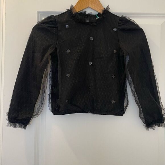 Mayoral Sequin Blouse size 8 - Picture 1 of 7